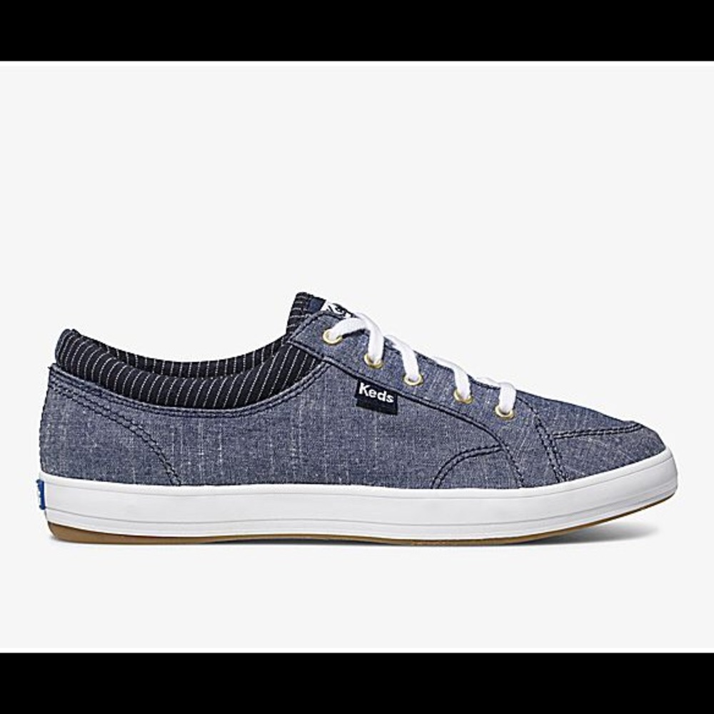 Keds Center Sneaker Blue Chambray
